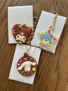 LOVE！ラバ星ちょこクランチ 3点セット サンリオ　クロミ シナモ ペックル