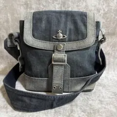H76 Vivienne Westwood ショルダーバッグ　デニム　希少品