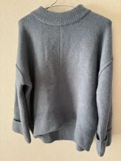 BEAMS HEART ニット ブルー