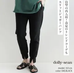 【新品】dolly-sean スリットジョガーパンツのサムネイル
