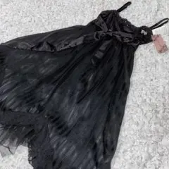 リボン　キラキラ　Dellise Noirリズリサ　アクシーズファム　ワンピース