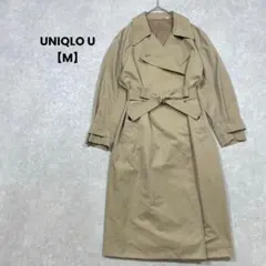 UNIQLO U/トレンチコート/M/ベージュ/オーバーサイズ/綺麗め/オフィス