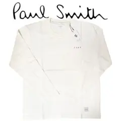 PS Paul Smith うさぎ柄 長袖　シャツ　36 白　総柄　アニマル PS Paul Smith うさぎ柄 長袖 シャツ 36 白 総柄 アニマル