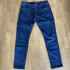 Bershka スーパースキニーデニム ダークブルー