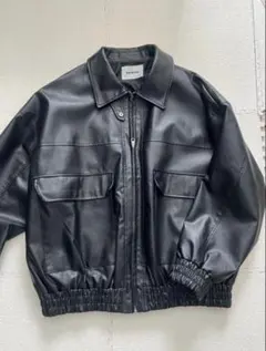 nemne レザージャケット