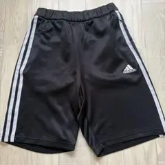 adidas ハーフパンツ ブラック キッズ