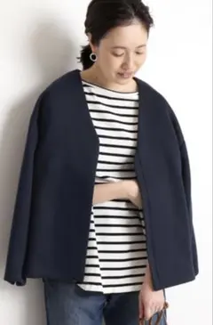 新品未使用⭐︎スローブイエナ　ダンボールニットブルゾン