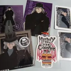 名探偵コナン　黒ずくめの組織ブロマイドほか6点セット