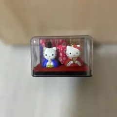 希少 2002年 キティ ミミィ タイニーチャム ケース入りフィギュア