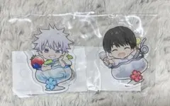 呪術廻戦 まるくじ ちゃぽんっ！ 中吉 アクリルキーホルダー 五条悟 灰原雄