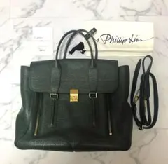 3.1Phillip Lim ダークグリーン ハンドバッグのサムネイル