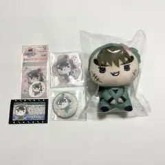 【新品】フリューくじ　忍たま乱太郎　桜もちぴこの段　中在家長次　4点セット