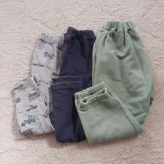 ユニクロUNIQLOブリーズ100レギンス３本セット