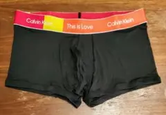 カルバンクライン　新品　メンズ　ボクサーパンツ(LOVE/ブラックM)