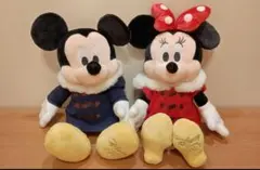 【最終】ミッキーマウス&ミニーマウス クリスマス ぬいぐるみセット