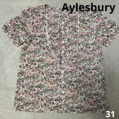 美品Aylesbury東京スタイル 花柄 ブラウス涼しい素材アリスバーリーシャツのサムネイル
