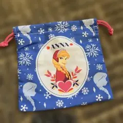 新品　アナと雪の女王　巾着　きんちゃく　ポーチ