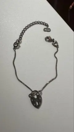 Dior ハート型ロックブレスレット23.5cm