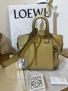 ロエベ　ハンモック　コンパクト　ダークバター