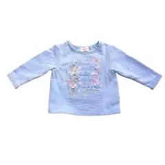 メゾピアノ ラベンダー 刺繍 トップス 90cm