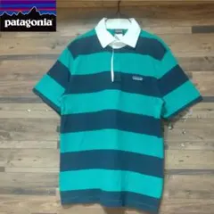 Patagonia　パタゴニア　 オーガニックコットン　太ボーダー　ラガーシャツのサムネイル