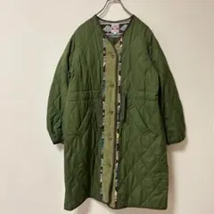 TITICACA チチカカ　中綿キルティングコート　Lサイズ　カーキ