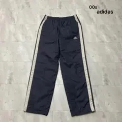 00s アディダス 中綿パンツ ナイロンパンツ ジャージ スポーツ プリントロゴ