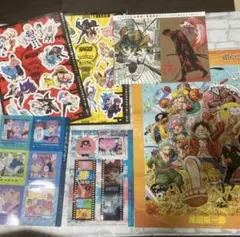 付録8点セット　ワンピース　カグラバチ　ヒロアカ　ポケモンコラボ　さむわんへるつ