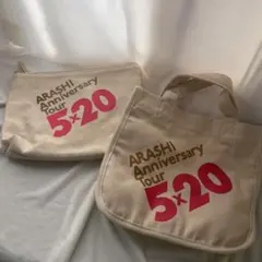 ★ 嵐　5×20  ポーチ　ミニトートバッグ