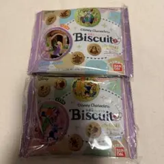 Disney Characters 刺繍缶バッジつき Biscuit 2 2つ