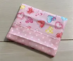 移動ポケット ポーチ　ハート柄