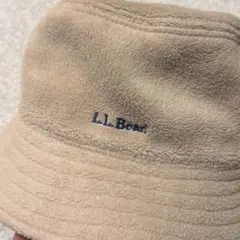 L.L.Bean ベージュ フリース バケットハット 90s 台湾製のサムネイル