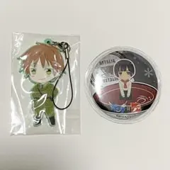【ヘタリア】ねんどろいど 特典ラバスト イギリス アドアーズ 缶バッジ 日本