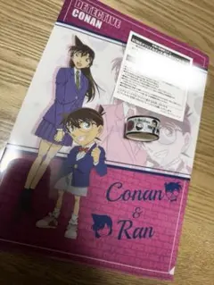 名探偵コナン 牛角 コラボ クリアファイル マスキングテープ セット