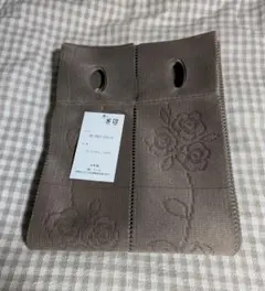 花柄刺繍 アコーディオンカーテン 約100×250cm