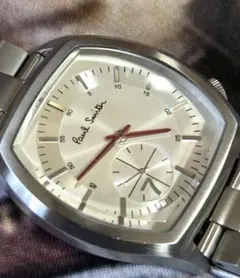 D6613 ポール・スミス　ナンバーセブン　メンズクォーツ　新品電池　美品のサムネイル