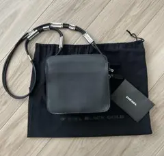 DIESEL BLACK GOLD レザー ショルダーバッグ