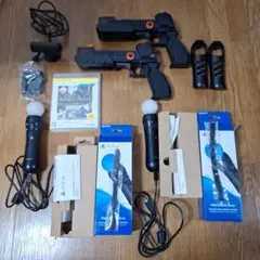 PS3　バイオハザードクロニクルズ　PS4用モーションコントローラー　まとめ売り