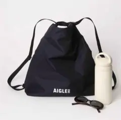 オトナミューズ 付録 AIGLE トートバッグ ナップサック 2WAY