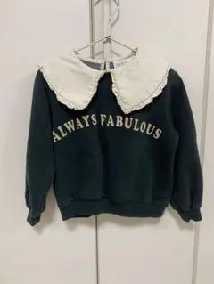 ZARA フリル襟トレーナー 110cm