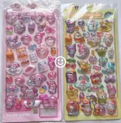 ハローキティ クロミ マイメロ ポムポムプリン ボンボンドロップシール