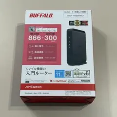 BUFFALO Wi-Fiルーター WRS-1166DHPL2