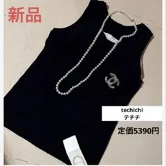 ☆新品☆定価¥5,390 Te chichi アメリカンスリーブタンクトップ