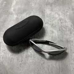 90s OAKLEY Eye Jacket gorpcore silver