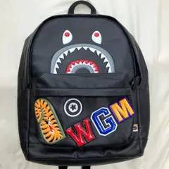 A BATHING APE Shark Backpack Blackのサムネイル