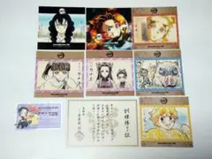 鬼滅の刃 コースター ポストカード 絵巻 カナエ カナヲ 他