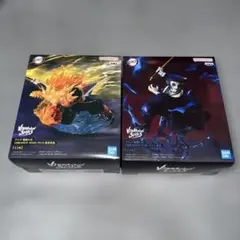 送料込 鬼滅の刃 善逸 獪岳 2点セット プライズフィギュア