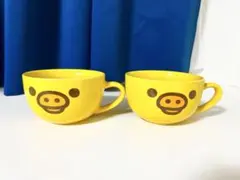 【非売品】リラックマ キイロイトリ ローソン スープカップ 2個