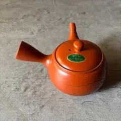 愛知 とこなめ焼 常滑焼 朱泥 急須 横手急須 茶器 レトロ 1003