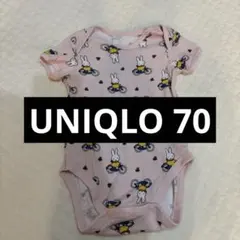 ミッフィ　ロンパース　70 UNIQLO